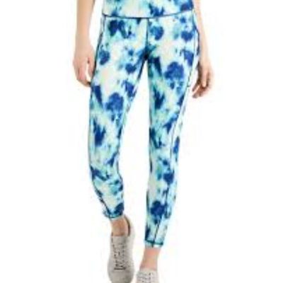 WILDFOX TIE DYE BLUE LEGGINGS MED